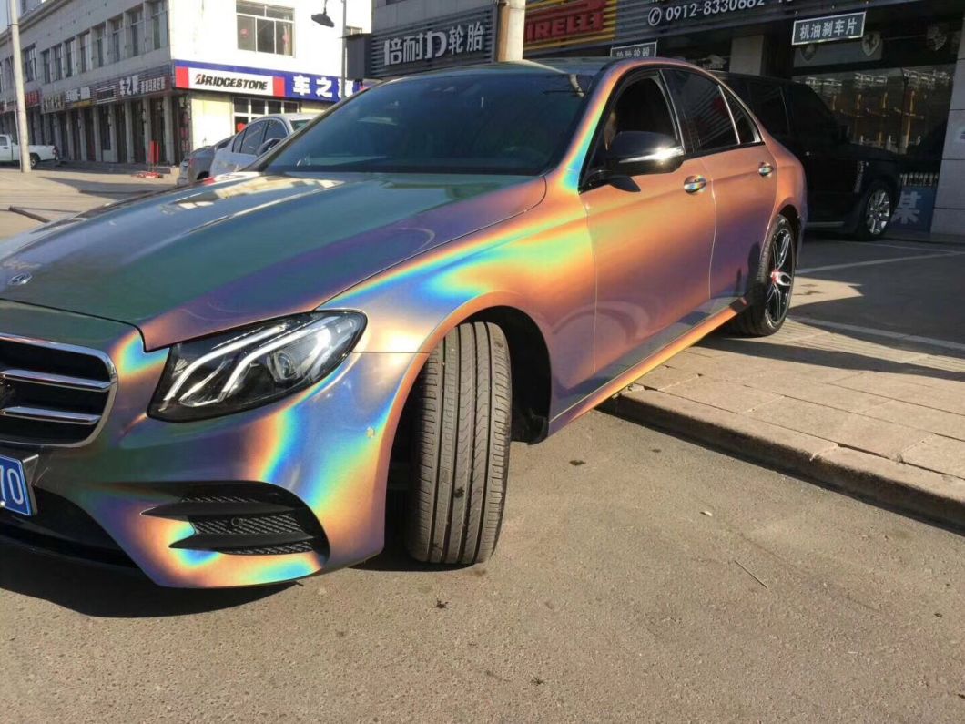 Ts 1.52X18m Laser Chrome Car Vinyl Wrap Cost for Sale