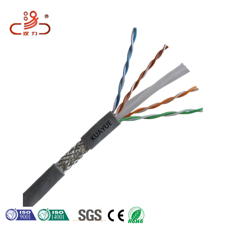 SFTP CAT6A LAN Cable for Network Computer Cables Copper Indoor Outdoor Cable