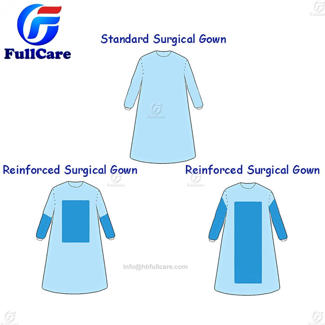 Doctor Dental Patient/Impervious Operation/Protective/Exam/Visitor/SMS/PE/PP/Sterile Scrub Disposable Nonwoven Medical/Hospital/Surgeon/Surgical/Isolation Gown