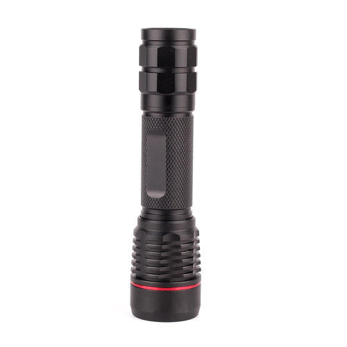 6W Aluminum LED Flashlight (11-1S1802 18650)