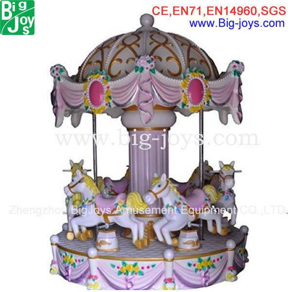 Mini Carousel 6 Seats Merry Go Round (carousel-011)