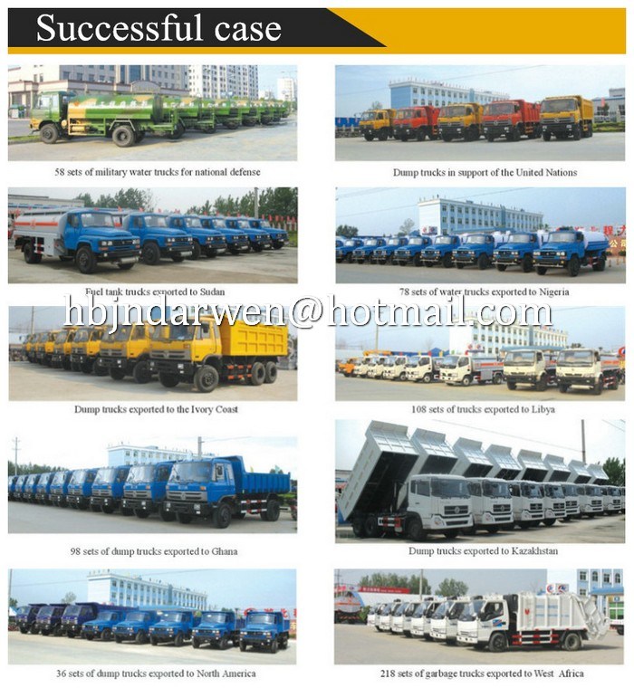 Load 5ton Dongfeng Crane Truck for Sale