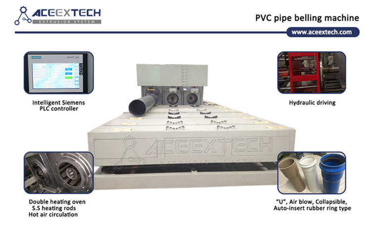 PVC Plastic Pipe Extruding Machine