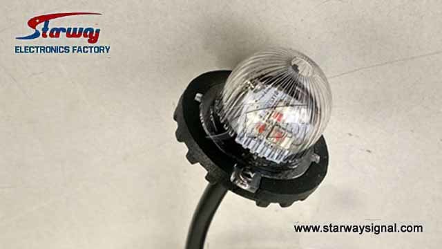 Warning LED Hideaway 9 Strobe Lights (LED367B)