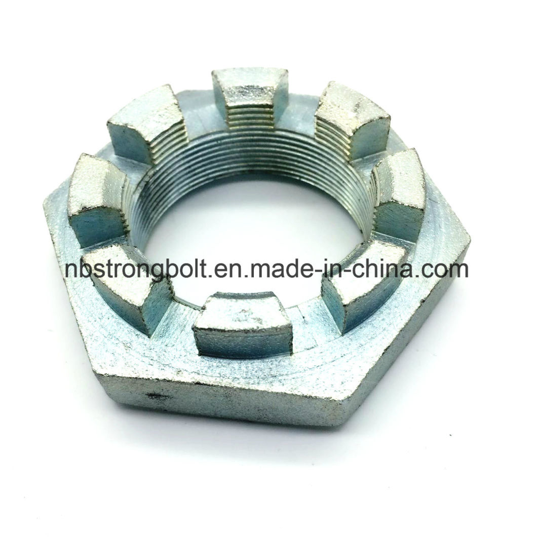 Hex Thin Slotted Nuts (M6-M68 DIN937)