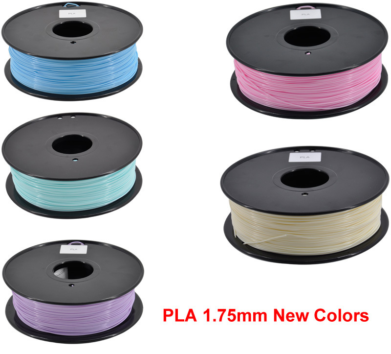 ABS 1.75mm Fluorescent 42 Colors 3D Printing Filament