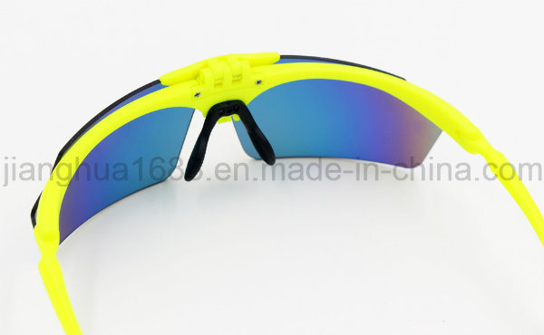 Vintage Hot Polariod Clip on Cycling Glasses China Wholesale Brand Designer Bike Sunglasses Flip Laser Safety Goggles