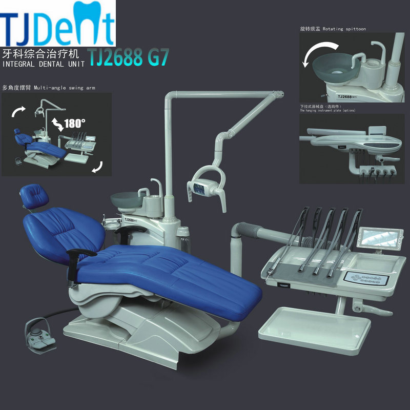 Instrument Tray Turnable Ce FDA Approved Dental Chair (G7)