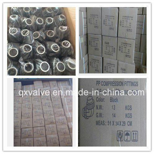 PP Elbow PP Compression Fittings for Water Supply