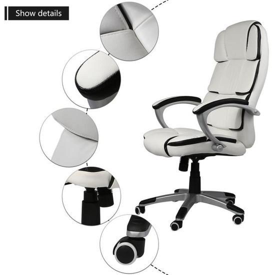 Ergonomic Home Office Furniture PU High Back Executive Computer Desk Office Chair (LSA-011)