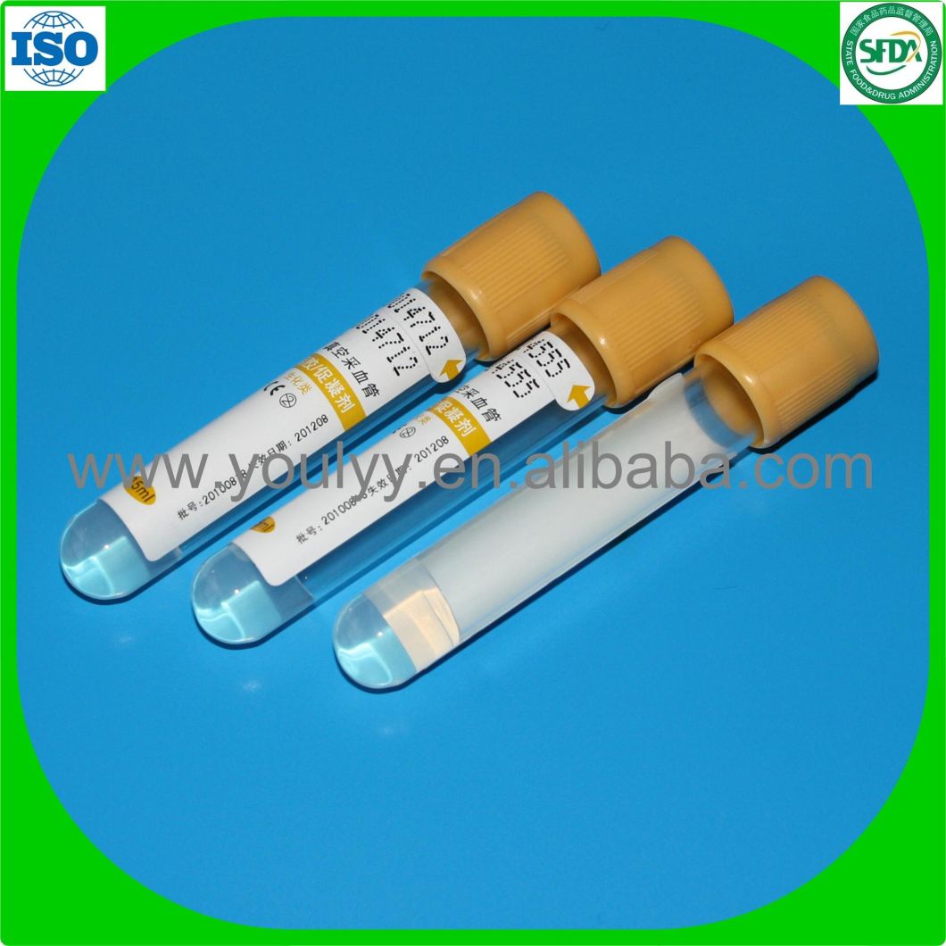 Blue Cap Blood Test Tube