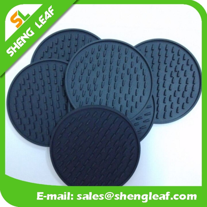 New Arrival Chocolate Rubber Soft PVC Coaster Placemat