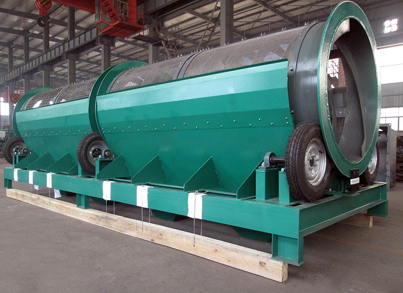 Plastic Quarry Recycling Coal Mining Machine Trommel Vibrating Screen