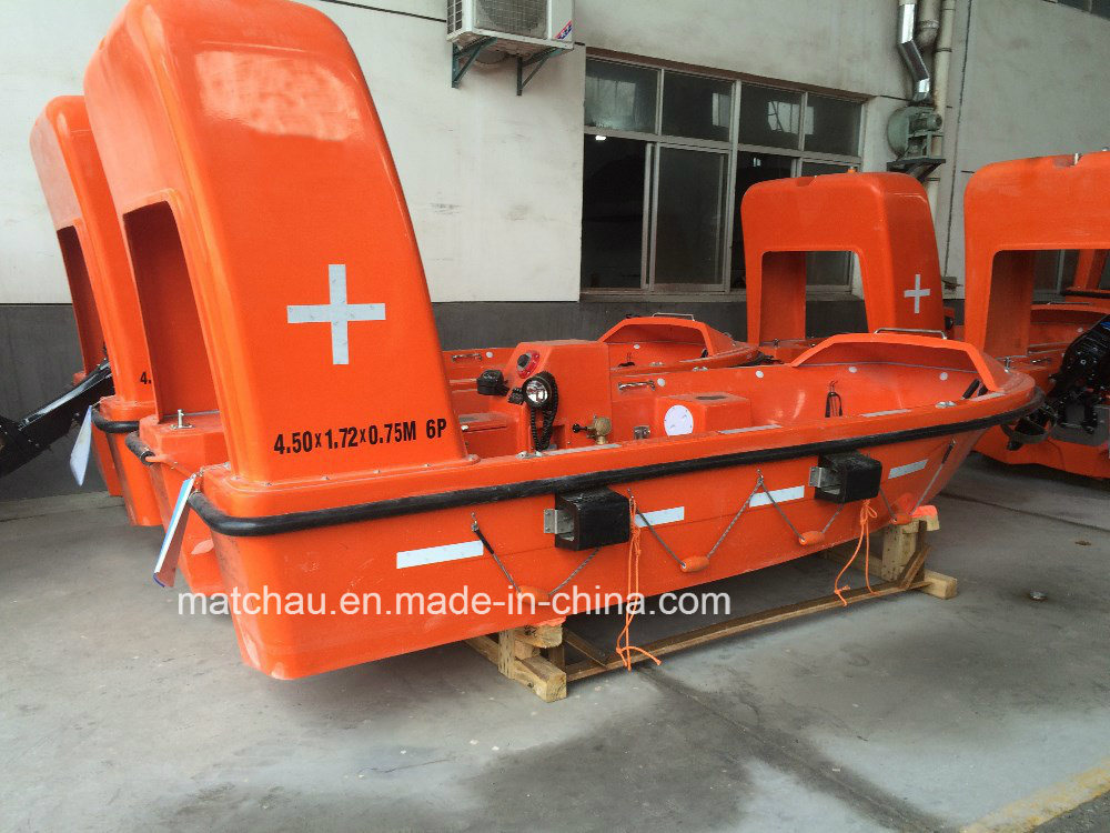 6 Person Open Type Marine Rescue Boat