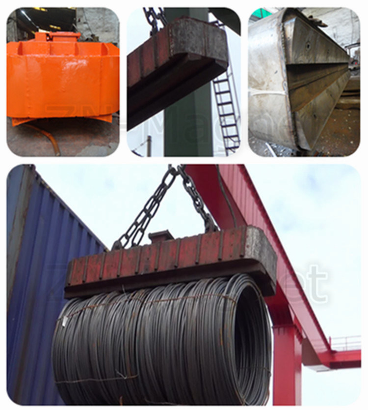 Special Design Lifting Magnet for Wire Rod Coil Lifting MW19-34072L/1