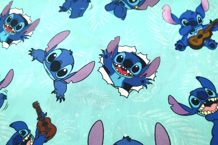 Tecido de bebê de algodão de popeline orgânico impresso digital 140GSM 140GSM Digital Printed Organic Poplin Cotton Baby Fabric