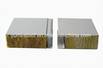 Rock Wool Grass Wool Composite Sandwich Panel for Movable Dwelling