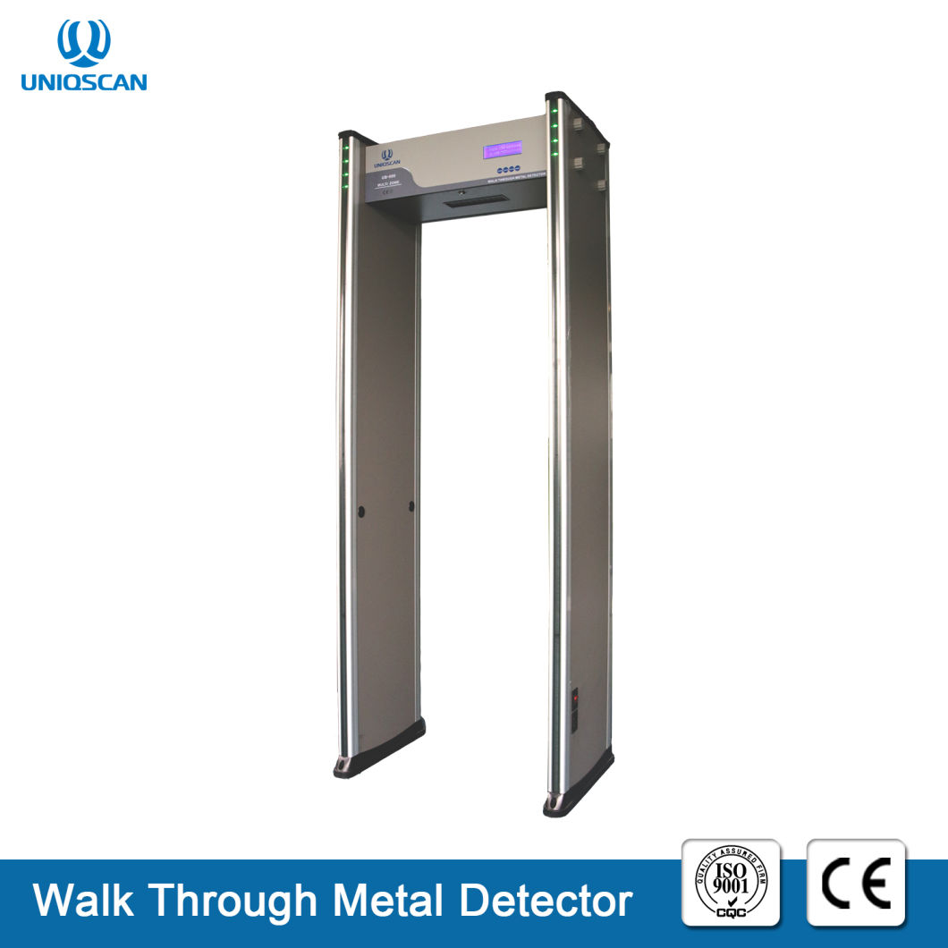 6/ 12/18 /33 Zones Security Body Scanner Walk Through Metal Detector Gate Archway Metal Detector