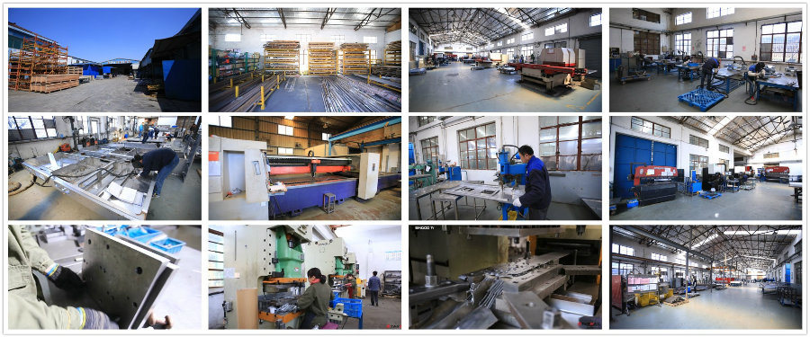 Aluminum Sheet Metal Case Parts for Industrial Use