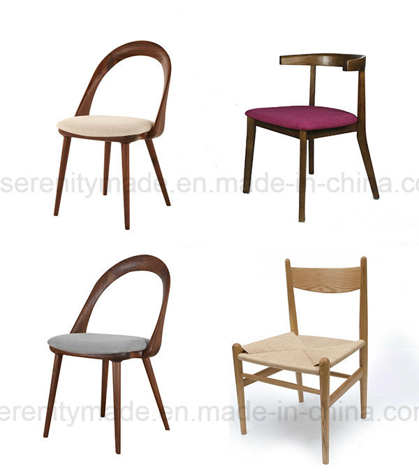 Modern Hotel Restaurant Dining Furniture Solid Wood Dining Chair