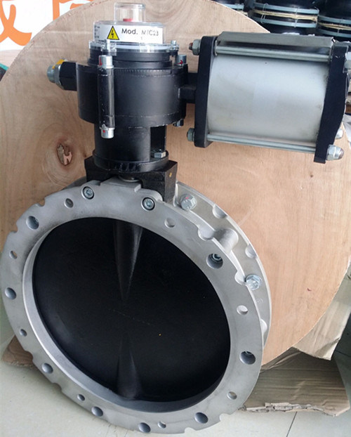 Cast Iron Pneumatic Butterfly Valve