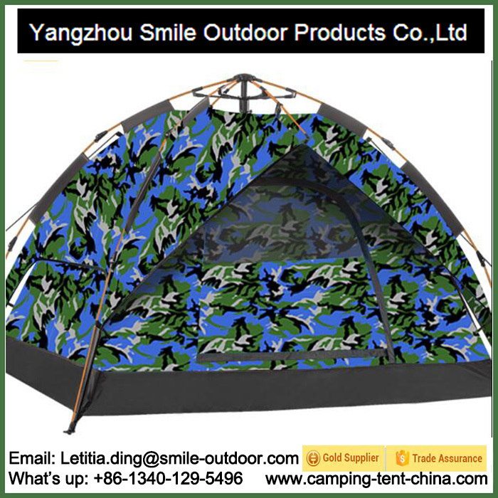 Alu Folding Customized All Over Print Camping Dome Tent