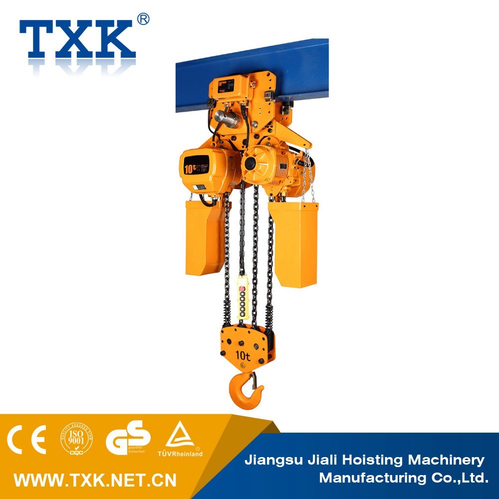 10 Ton Electric Chain Hoist in Bridge Cranes