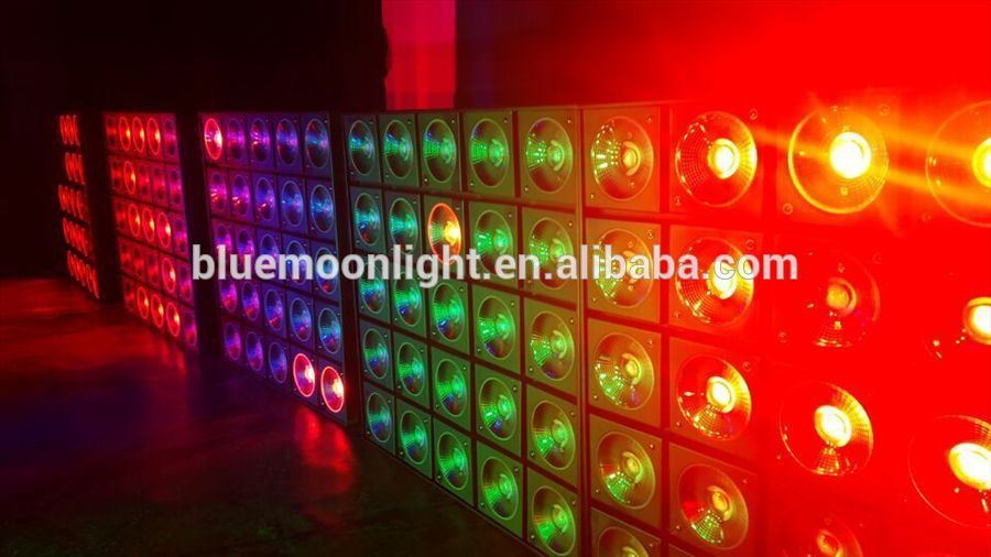 DJ Stage Effect Lighting 25PCS 30W 3in1 RGB LED Pixel Panel Matrix Light