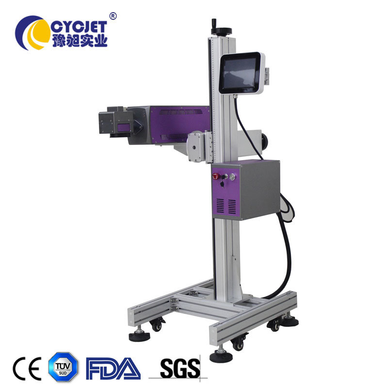 Cycjet Portable Laser Printing Machine Plastics Bottles Identification Equipment