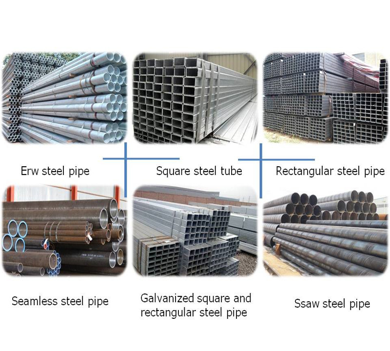 Building Material Welded Square Steel Pipe Galvanized/Welded Tube Square