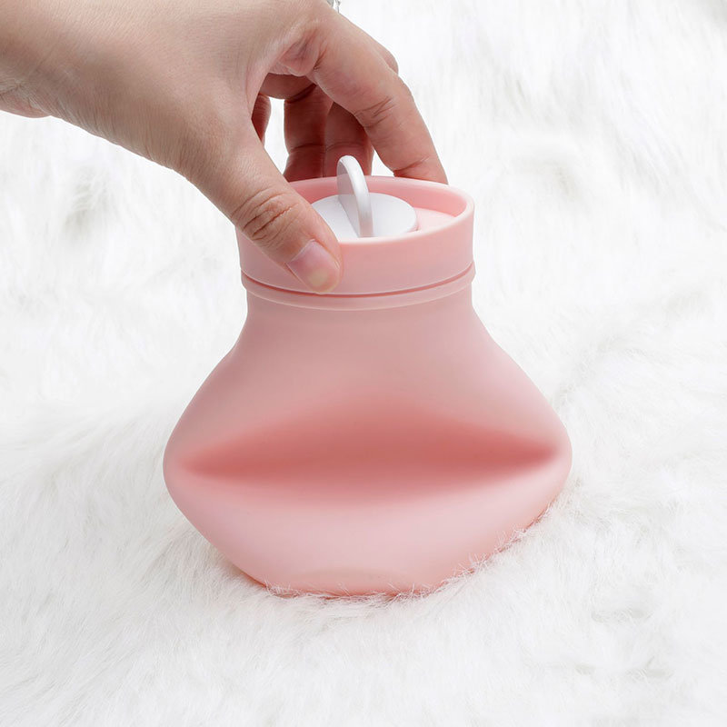 Heatproof Leakproof Silicone Hot Water Bottle Bag