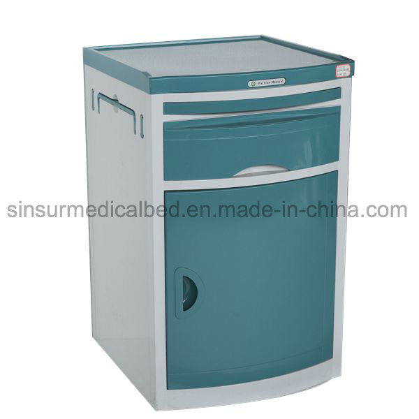 Medical Pure Stainless Steel SUS304 Multi-Function Hospital Ward Beside Table