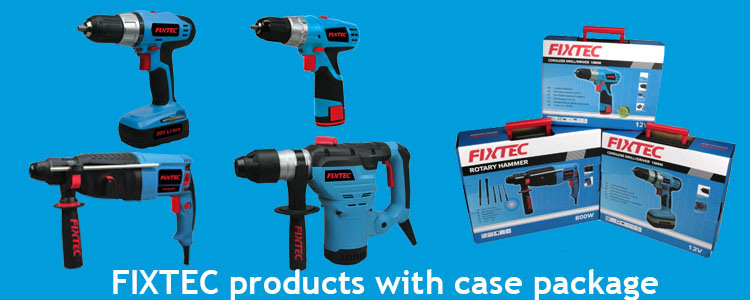 Fixtec 18V 10mm Cordless Drill/Driver with Two Ni-CD Battery (FCD01801)