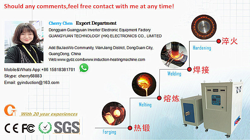 China Hot Sale 100kw Induction Forging Furnace