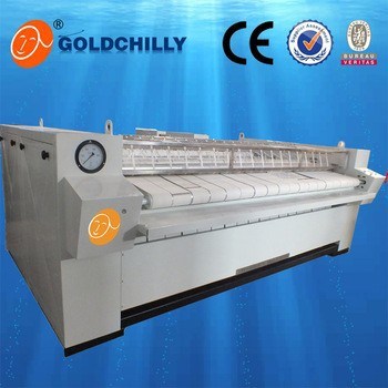 Industrial Triple Rolls Electrical Ironing Machine