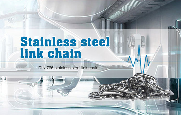 316 Edelstahlkette Kurze lange Stahlkette 316 Stainless Steel Chain Short Long Steel Chain