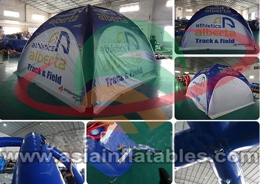 Giant Inflatable Spider Igloo / Dome Tent Inflatable Spray Paint Tent