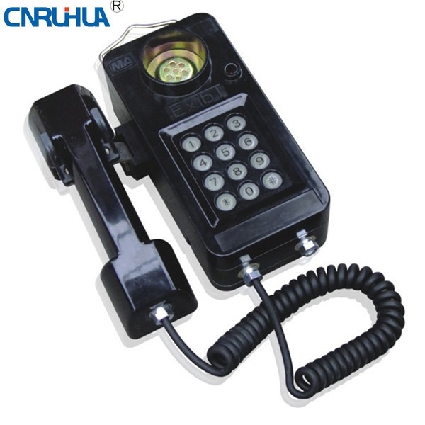 Kth-108 Black High Quality Explosion Proof Mining Telephone