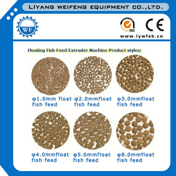 Aquatic Feed Extruder, Tse Floating Fish Feed Pellet Machine