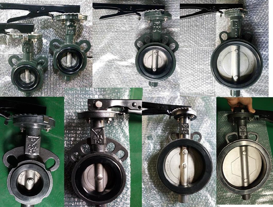 Ci/Di/CF8 Wafer Butterfly Valve with EPDM/PTFE