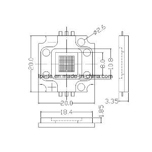 100W COB LED Superbright Power LED