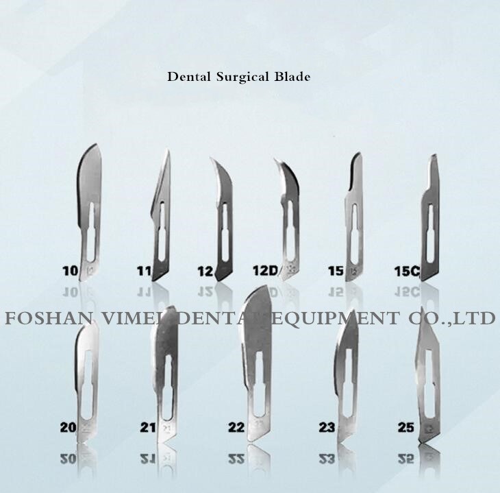 100 PCS Scalpel Blades for Dental Medical Stainless Steel Surgical Blade