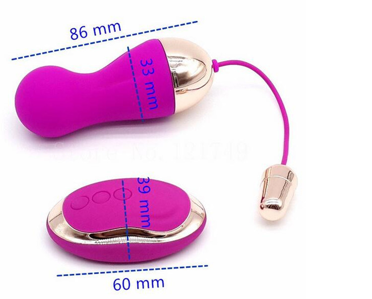 USB Rechargeable 10 Speed Wireless Remote Control Vibrating Sex Eggs