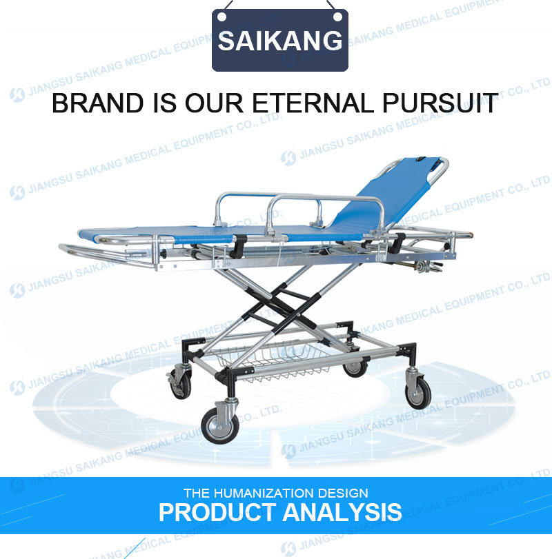 Medical Equipment Hospital Emergency Ambulance Stretcher Trolleys