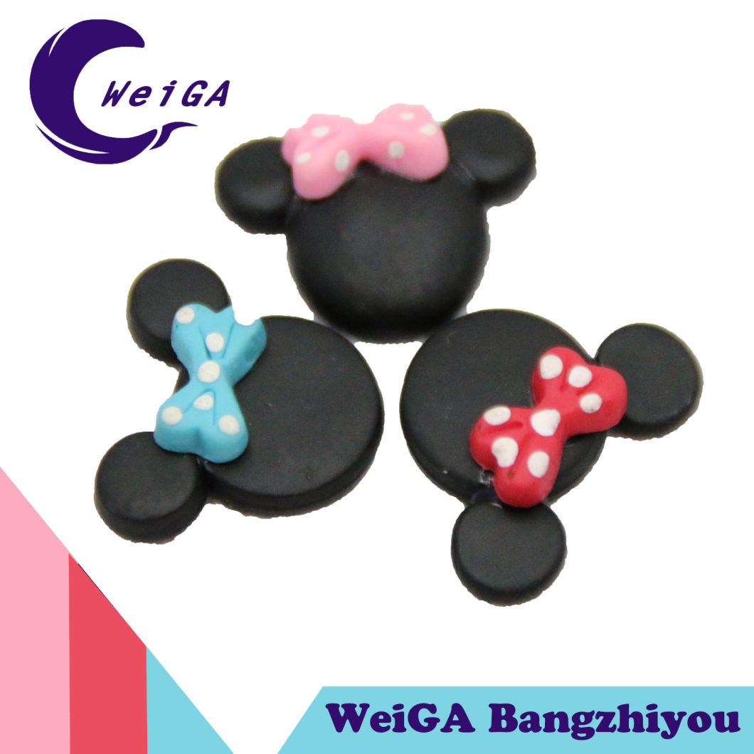 Plastic Jewelry Accessory of Mickey Mouse Head