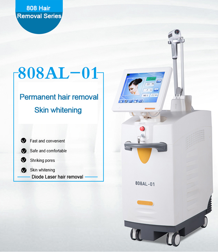 Professional Permanent 808nm Diode Laser Hair Removal Machine