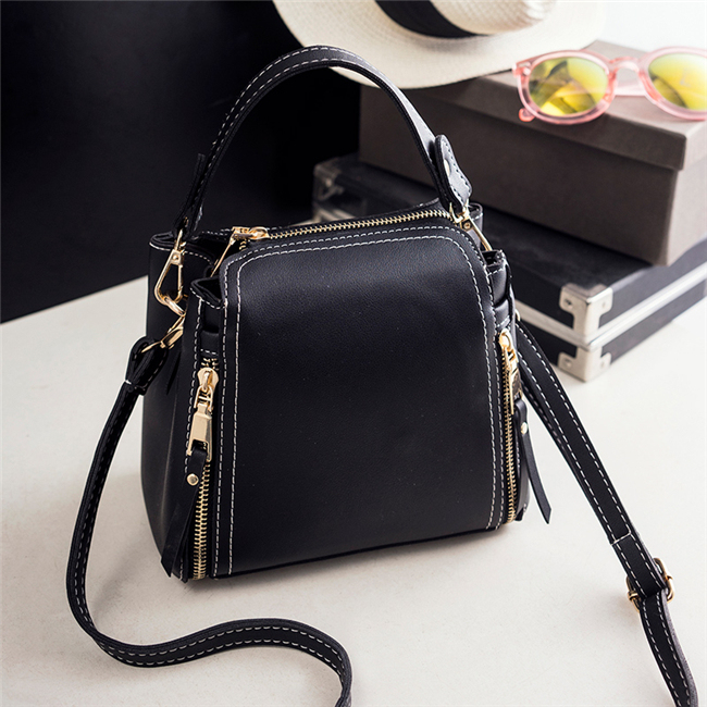 Guangzhou Factory Stocks and Without Any MOQ 2018 New PU Leather Fashion Designer Women Female Fashionable Tote Ladies Handbag