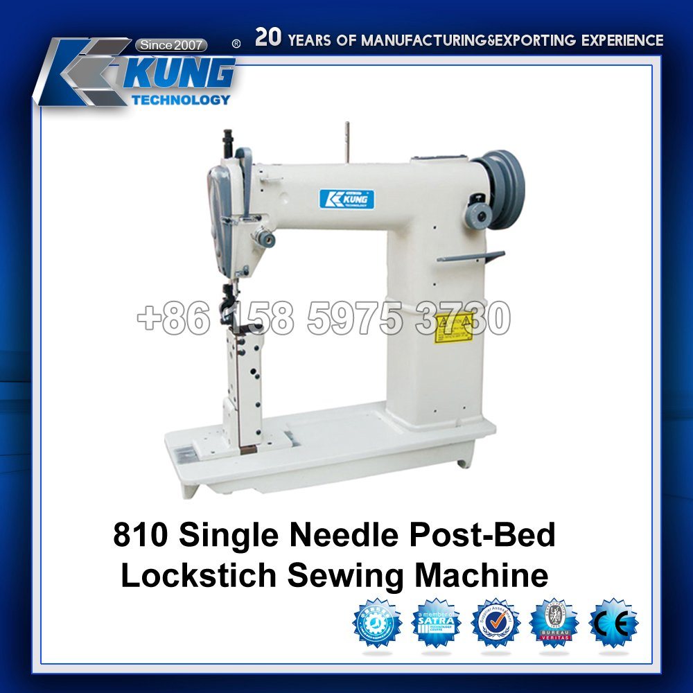 Single Needle Heavy Duty Sewing Machine for Leather Material