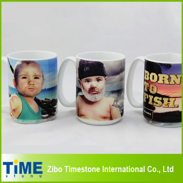 Funnel Shape Porcelain Coffee Mugs (15050701)
