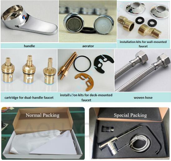 Oudinuo Brass Single Handle Basin Mixer & Basin Faucet Odn- 69111-1